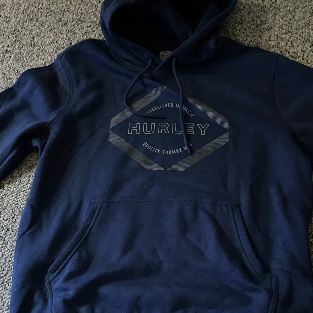 Hurley Men's Deep Blue Hoodie